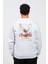 Regular Sırtta Chasm Baskılı Sweatshirt 1