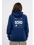 Regular Sırtta Echo Baskılı Hoodie 1