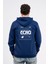 Regular Sırtta Echo Baskılı Hoodie 2