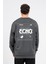 Oversize Sırtta Echo Baskılı Sweatshirt 1