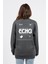 Oversize Sırtta Echo Baskılı Sweatshirt 2