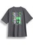 Oversize Aliveness Baskılı Tshirt 1