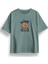 Oversize Like Flower Baskılı Tshirt 1