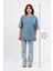 Oversize Rebel Baskılı Tshirt 4
