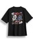 Oversize Rebel Baskılı Tshirt 2