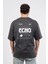 Oversize Sırtta Echo Baskılı Tshirt 1