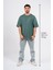 Oversize Reckless Baskılı Tshirt 3