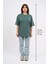 Oversize Reckless Baskılı Tshirt 4