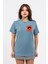 Regular Curly Man Baskılı Tshirt 2