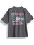 Oversize Mind Of World Baskılı Tshirt 1
