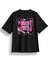 Oversize Nocturnal Baskılı Tshirt 2