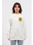Oversize Göğüste Cry Woman Baskılı Sweatshirt 2
