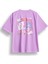 Oversize Rebel Baskılı Tshirt 1