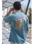 Oversize Skateboarding Baskılı Tshirt 1
