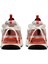 Air Max Furyosa Sneaker White Platform Taban 4cm Kadın Günlük Spor Ayakkabı Krem Turuncu 4
