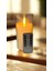 Alevsiz LED Mum Uzaktan Kumandalı Pilli Şeffaf Tekli Mum - 7,5*15 Cm- ES-753 1