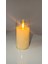 Alevsiz LED Mum Uzaktan Kumandalı Pilli Şeffaf Tekli Mum - 7,5*15 Cm- ES-753 2