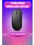 Kablosuz Mouse Fare Şarjlı Bluetooth Wireless Çift Modlu Sessiz 1