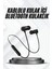 Bluetooth Bağlantılı Kablolu Mıknatıslı Sport Kulaklık 1