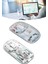 Sessiz Tıklama Çift Modlu Bluetooth ve Alıcı Şeffaf Mouse Fare 3