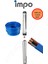 Impo Sk 404/10 Technoplast Başlıklı Derin Kuyu 1 Hp Trifaze Motorlu 20 mt Kablolu Dalgıç Pompa 1