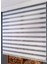 Beyaz Dar Plise Zebra Perde 4