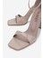 Kadın Bej Rugan Topuklu Ayakkabı 1096 9483 Bn Ayk Y25 Nude Krsk Rgn 3