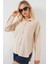 20143 Cepli Oversize Gömlek - Krem 3