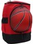 Basketbol Sırt Çantası Ayakkabı Bölmesi ile Oxford Kumaş Nefes Futbol Sırt Çantası Spor Çantası Açık Voleybol Futbol Kırmızı Siyah Boyutu 4 Top (Yurt Dışından) 2