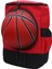 Basketbol Sırt Çantası Ayakkabı Bölmesi ile Oxford Kumaş Nefes Futbol Sırt Çantası Spor Çantası Açık Voleybol Futbol Kırmızı Siyah Boyutu 6 Top (Yurt Dışından) 3