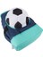 Futbol Sırt Çantası Eğitim Ekipmanları Çantası Top Bölmeli Futbol Çantası Aktiviteler Için Ayakkabı Bölmesi Mavi ile Yeşil Yetişkin Boyutu (7 Top Boyutuna Uyar) (Yurt Dışından) 4