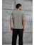 Yeşil Mrk Çizgili Oversize Gömlek 4