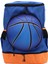 Basketbol Sırt Çantası Ayakkabı Bölmesi ile Oxford Kumaş Nefes Futbol Sırt Çantası Spor Çantası Açık Voleybol Futbol Mavi Turuncu Boyutu 4 Top (Yurt Dışından) 1