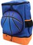Basketbol Sırt Çantası Ayakkabı Bölmesi ile Oxford Kumaş Nefes Futbol Sırt Çantası Spor Çantası Açık Voleybol Futbol Mavi Turuncu Boyutu 4 Top (Yurt Dışından) 4