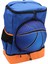 Basketbol Sırt Çantası Ayakkabı Bölmesi ile Oxford Kumaş Nefes Futbol Sırt Çantası Spor Çantası Açık Voleybol Futbol Mavi Turuncu Boyutu 4 Top (Yurt Dışından) 5
