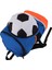 Futbol Sırt Çantası Eğitim Ekipmanları Çantası Top Bölmeli Futbol Çantası Aktiviteler Için Ayakkabı Bölmesi Turuncu Mavi Çocuk Boyutu (4 Top Boyutuna Uyar) (Yurt Dışından) 4