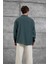 Yeşil Modal Kumaş Oversize Gömlek 3