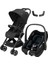 Lara2-Pebble S Tek Elle Katlanabilen Ultra Kompakt Seyahat Sistem Bebek Arabası Black 1