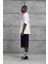 Beyaz Yes Yazılı Oversize Tshirt 5