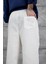 Beyaz Nmrc Müslin Baggy Pantolon 5