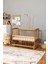 Ahşap Beşik Anne Yanı Beşik Doğal (Vernikli) 60X120 - Uyku Setsiz Tek Yataklı 1