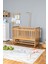 Ahşap Beşik Anne Yanı Beşik Vernikli 60X120 - Uyku Setsiz Yataksız 2