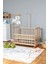Ahşap Beşik Anne Yanı Beşik Organik 60X120 - Uyku Setsiz Yataksız 1