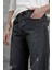 Füme MB Yırtık Detaylı Baggy Jean 2