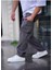 Erkek Kargo Cep Baggy Pantolon Füme Rengi 2