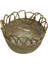 Yuvarlak Poşetli Hasır Fırfırlı Saksı 17X17X14 cm 12067 1