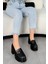 Msn 904 Toka Detaylı Topuklu Loafer 2