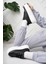 Dvm 1010 Siyah Beyaz Kalın Taban Kadın Sneakers 2
