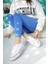 30196 Beyaz Kısa Kadın Sneakers 1