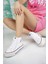 30939 Beyaz Kalın Taban Uzun Kadın Sneakers 2